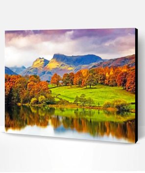 Autumn Lake District Paint By Number