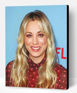 Actress Kaley Cuoco Paint By Number