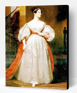 Ada Lovelace Mathematician Paint By NumbeR