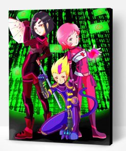 Aesthetic Code Lyoko Characters Paint By Number