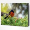 Aesthetic Orchard Oriole Paint By Number