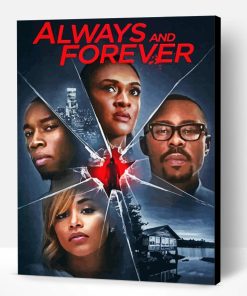 Always And Forever Movie Poster Paint By Number