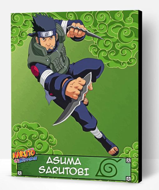 Asuma Sarutobi Paint By Number