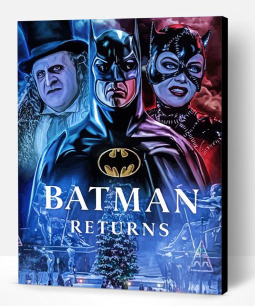 Batman Returns Paint By Number