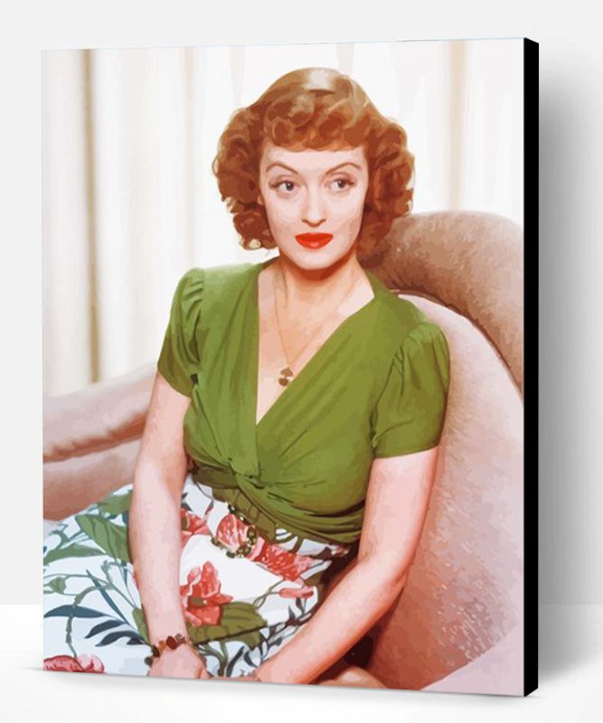 Bette Davis Actress Paint By Number