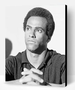 Black And White Huey Newton Paint By Number