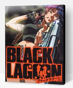 Black Lagoon Poster Paint By Number