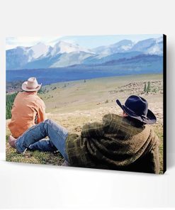 Brokeback Mountain Landscape Paint By Number