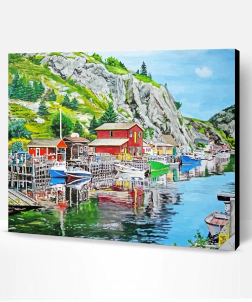 Canada Quidi Vidi Paint By Number