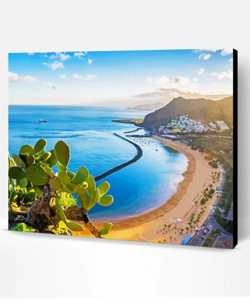 Canary Islands Seascape Paint By Number