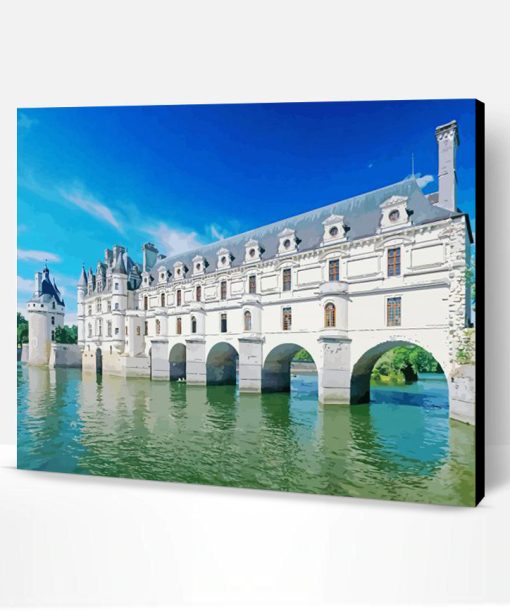 Chenonceau Chateau Paint By Number