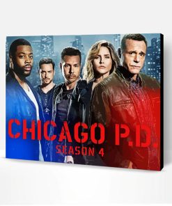 Chicago PD Poster Paint By Number