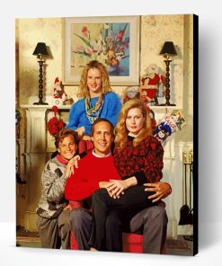 Christmas Vacation Family Paint By Number