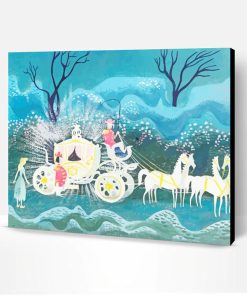 Cinderella Coach Mary Blair Paint By Number