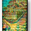 Cool Hanging Gardens of Babylon Art Paint By Number