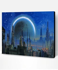 Coruscant At Night Paint By Number
