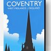 Coventry England Poster Paint By Number