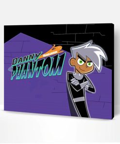 Danny Phantom Cartoon Poster Paint By Number