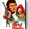Dirty Harry Movie Poster Paint By Number