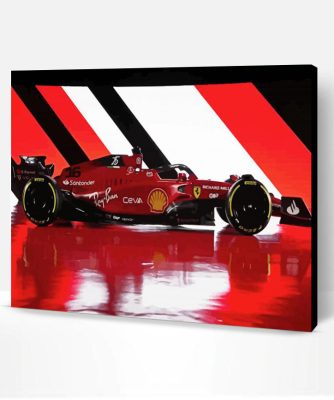 F1 Ferrari Car Paint By Number