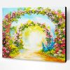 Floral Arches Paint By Number