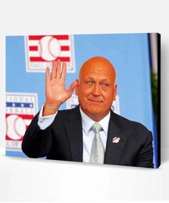 Former Baseballer Cal Ripken Paint By Number