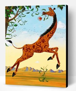 Giraffe Art Paint By Number