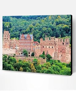 Heidelberg Castle Germany Paint By Number