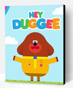 Hey Duggee Animation Poster Paint By Number