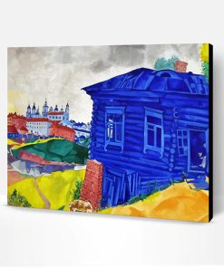 Marc Chagall Blue House Paint By Number