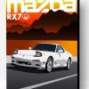 Mazda RX 7 Poster Paint By Number