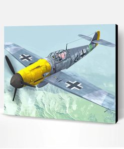 Messerschmitt Bf 109 Paint By Number