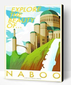 Naboo Poster Paint By Number