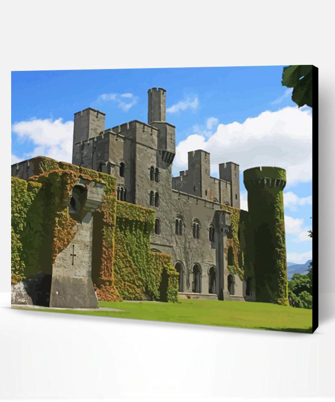 National Trust Penrhyn Castle and Garden Snowdon Paint By Number