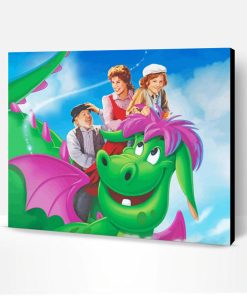 Petes Dragon Disney Movie Paint By Number