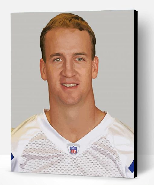 Peyton Manning Paint By Number