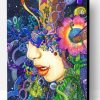 Psychedelic Woman Head Paint By Number