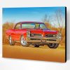 Red 1966 GTO Car Paint By Number
