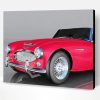 Red Austin Healey 3000 Paint By Number