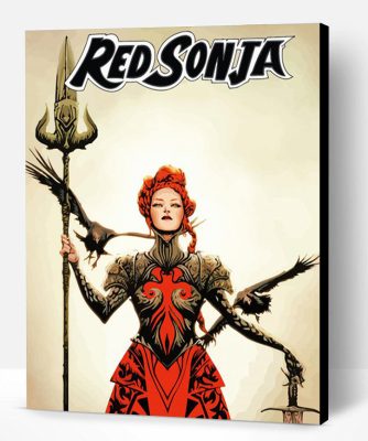 RedSonja Poster Paint By Number