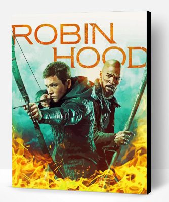 Robin Hood Movie Poster Paint By Number