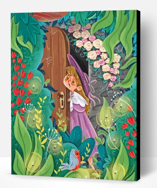 Secret Garden Cartoon Paint By Number