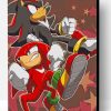 Shadow And Knuckles Characters Paint By Number