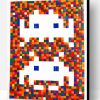 Space Invader Art Paint By Number