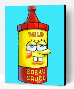 Spongebob Bobby Sauce Paint By Number