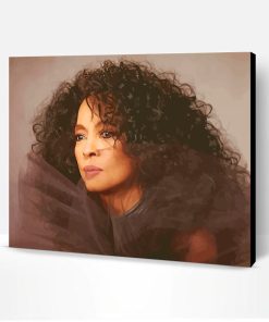 Stylish Diana Ross Paint By Number