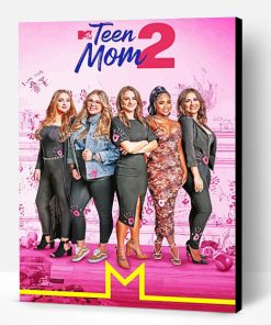 Teen Mom Poster Paint By Number