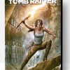 Tomb Raider Video Game Poster Paint By Number