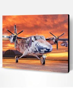 Twin Otter Aircraft Paint By Number