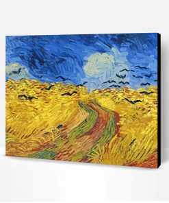 Wheatfield With Crows Van Gogh Paint By Number